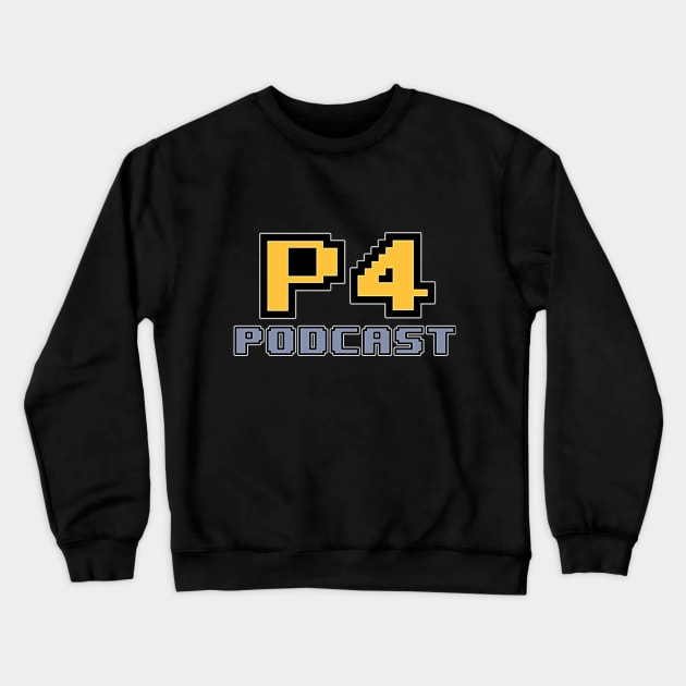 P4 Logo Shirt (Open Letters) Crewneck Sweatshirt by p4podcast